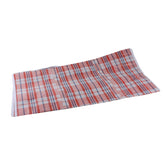 Strip Bag(60*60*15CM) in a red and white checkered design for versatile storage solutions.